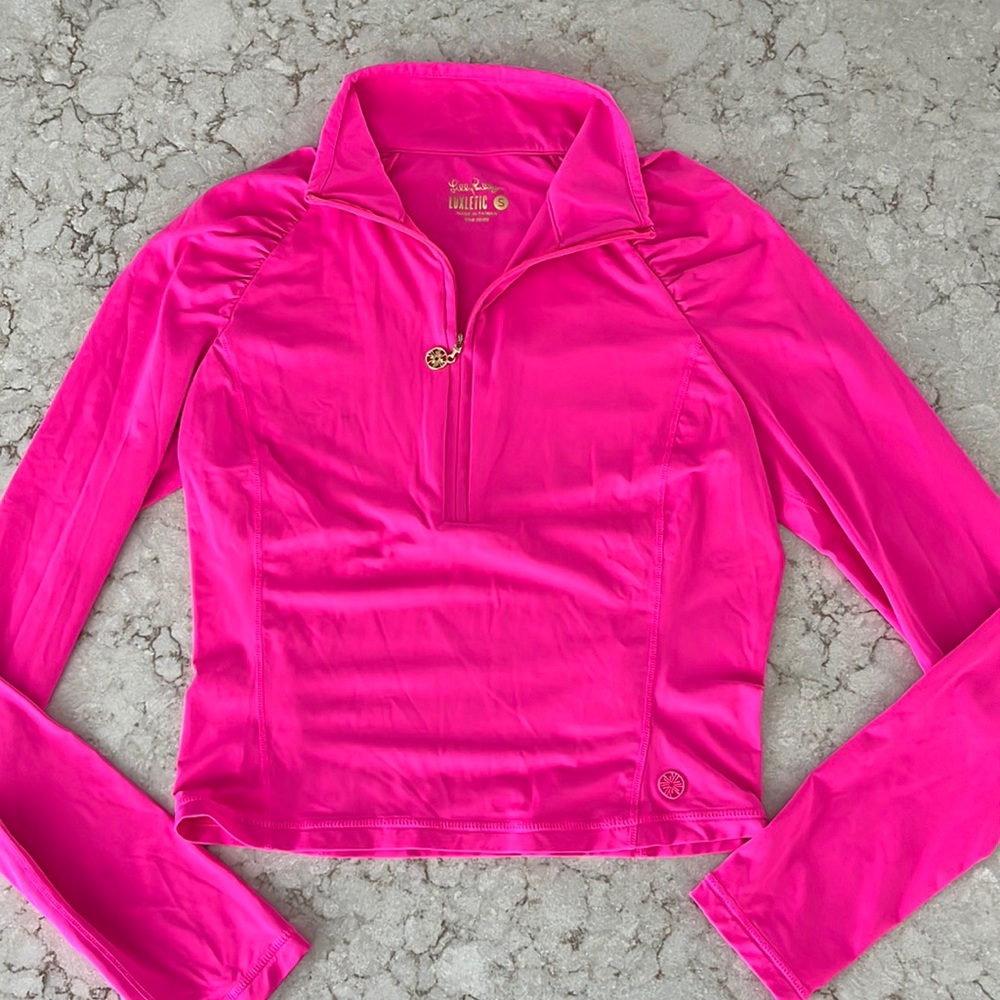Lily Pulitzer activewear top.